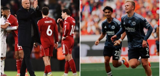 موعد مباراة ليفربول ضد فرانكفورت فى دورى ابطال اوروبا